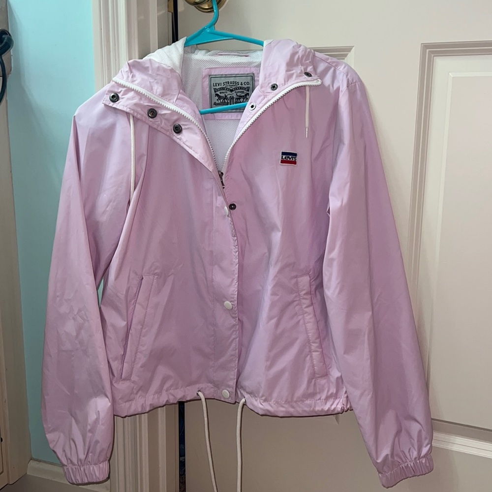 Levi’s pink jacket